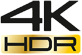 Unterstützt alle wichtigen HDR Standards: HDR10/PQ, HLG, HDR10+, Dolby Vision und HLF Photo.